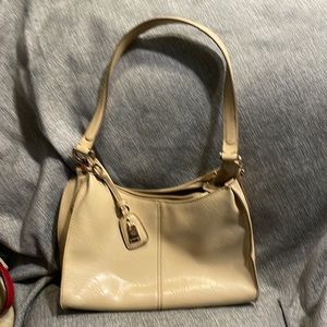 Liz Claiborne tan shoulder bag